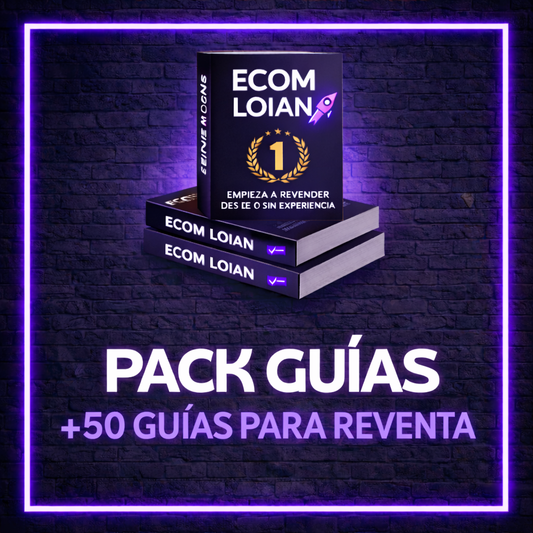 Pack +50 Guías Para reventa
